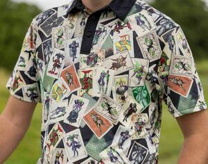 RSVLTS BATMAN™ 85TH ANNIVERSARY BATMAN "CALLING CARD" All-Day Polo Golf
